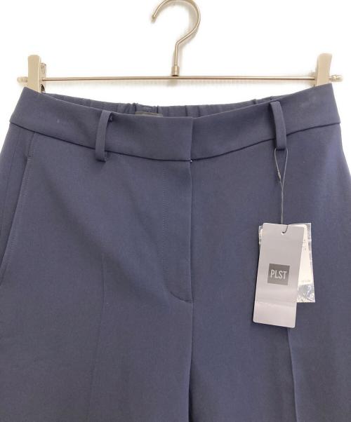 PLST（プラステ）PLST (プラステ) トリアセブレンドストレートパンツ ネイビー サイズ:XL 未使用品の古着・服飾アイテム