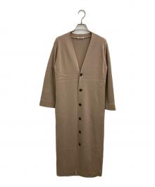 AURALEE（オーラリー）の古着「ロングカーディガン」｜ブラウン