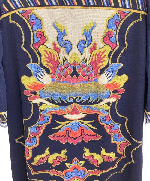 VIVIENNE TAM（ヴィヴィアンタム）VIVIENNE TAM (ヴィヴィアンタム) パワーネットワンピース ネイビーの古着・服飾アイテム