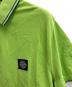 中古・古着 STONE ISLAND (ストーンアイランド) ポロシャツ 黄緑 サイズ:XL：10000円