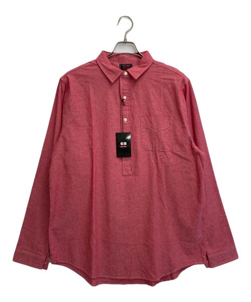 68&BROTHERS（68&ブラザーズ）68&BROTHERS (68&ブラザーズ) 長袖シャツ レッド サイズ:SIZE XL 未使用品の古着・服飾アイテム