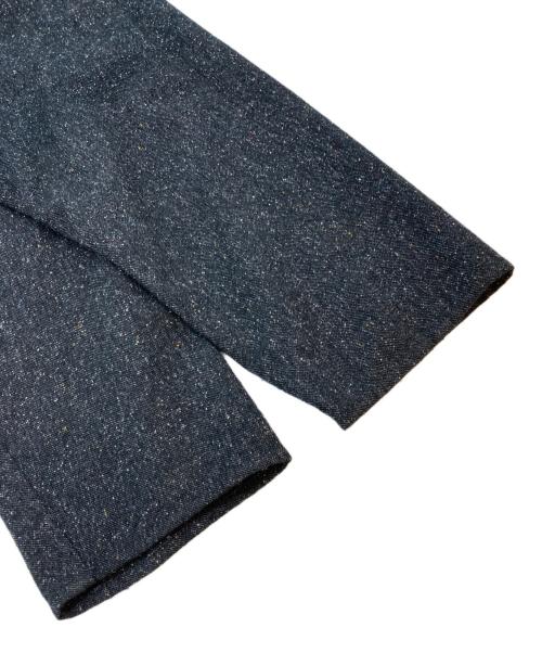 beta post（ベータポスト）beta post (ベータポスト) シルク混ウールシャツ ブラック サイズ:Sの古着・服飾アイテム