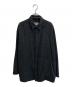 beta post（ベータポスト）の古着「シルク混ウールシャツ」｜ブラック