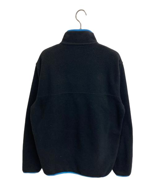 Patagonia（パタゴニア）Patagonia (パタゴニア) Lightweight Synchilla Snap-T Pullover ブラック×ブルー サイズ:SIZE Mの古着・服飾アイテム