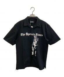 Hysteric Glamour（ヒステリックグラマー）の古着「HYSTERIC TIMES シャツ」｜ブラック