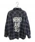 NEIGHBORHOOD (ネイバーフッド) WIND AND SEA (ウィンダンシー) OMBRE CHECK SHIRT ブラック サイズ:Ｌ：18000円