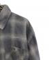 中古・古着 NEIGHBORHOOD (ネイバーフッド) WIND AND SEA (ウィンダンシー) OMBRE CHECK SHIRT ブラック サイズ:Ｌ：18000円