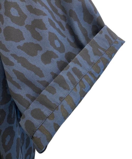 Dickies（ディッキーズ）Dickies (ディッキーズ) WACKO MARIA (ワコマリア) WORK SHIRT ブルー×ブラック サイズ:Ｍの古着・服飾アイテム