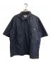 Dickies（ディッキーズ）の古着「WORK SHIRT」｜ブルー×ブラック