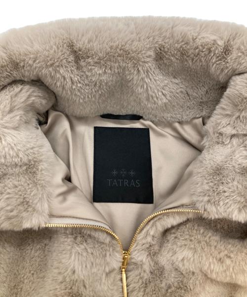 TATRAS（タトラス）TATRAS (タトラス) BARBRA ボアブルゾン ベージュ サイズ:01の古着・服飾アイテム