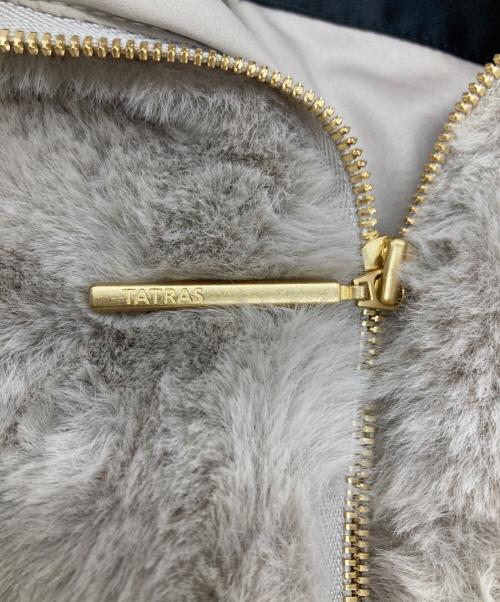 TATRAS（タトラス）TATRAS (タトラス) BARBRA ボアブルゾン ベージュ サイズ:01の古着・服飾アイテム