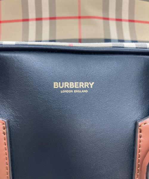 BURBERRY LONDON（バーバリーロンドン）BURBERRY LONDON (バーバリーロンドン) 2WAY キューブバッグ アーカイブベージュの古着・服飾アイテム