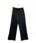 NOUNLESS（ナウンレス）の古着「LOOSE SLIT TRACK PANTS」｜ブラック