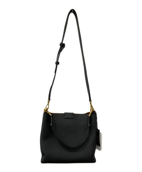 GIANNI CHIARINI（ジャンニ キアリーニ）GIANNI CHIARINI (ジャンニ キアリーニ) ALIFA レザーショルダーバッグ S ブラック 未使用品の古着・服飾アイテム