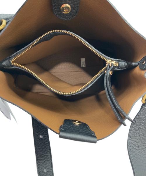 GIANNI CHIARINI（ジャンニ キアリーニ）GIANNI CHIARINI (ジャンニ キアリーニ) ALIFA レザーショルダーバッグ S ブラック 未使用品の古着・服飾アイテム