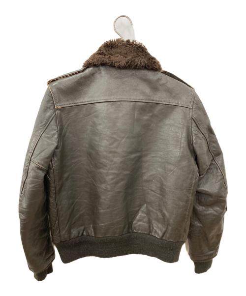 Schott（ショット）Schott (ショット) フライトジャケット ブラウン サイズ:38の古着・服飾アイテム