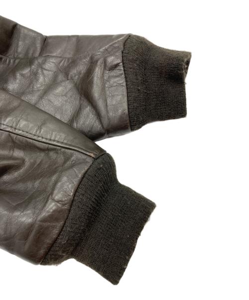 Schott（ショット）Schott (ショット) フライトジャケット ブラウン サイズ:38の古着・服飾アイテム