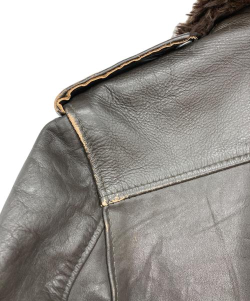 Schott（ショット）Schott (ショット) フライトジャケット ブラウン サイズ:38の古着・服飾アイテム