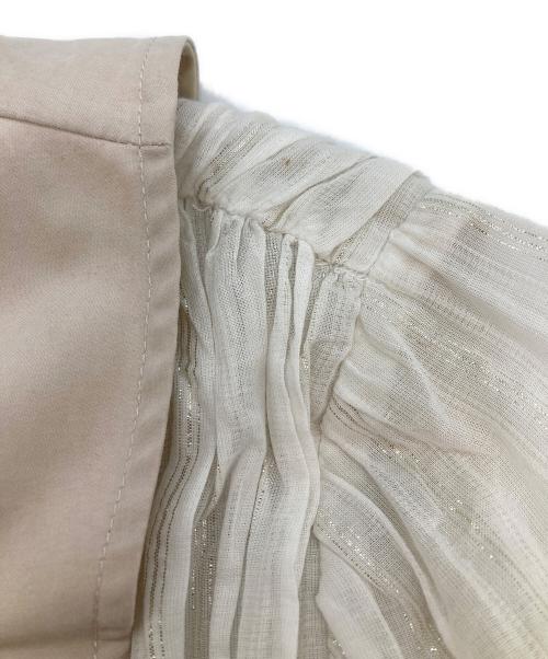 Ameri（アメリ）Ameri (アメリ) WASHI LAYERED DRESS ホワイト サイズ:Sの古着・服飾アイテム