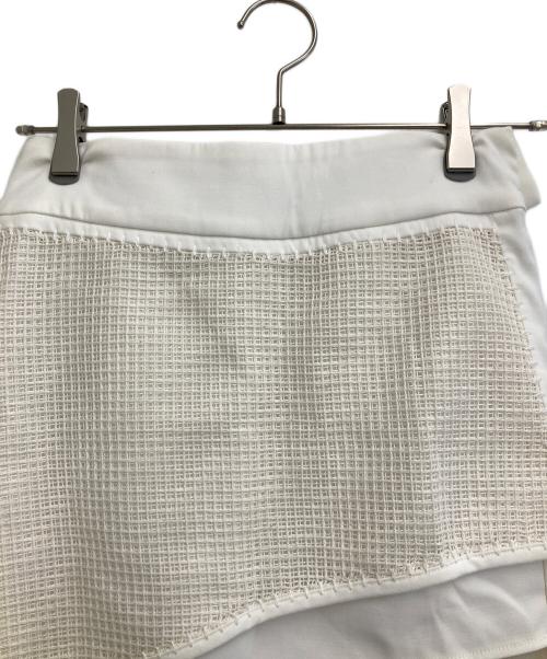 Ameri（アメリ）Ameri (アメリ) アシンメトリーレイヤードスカート ホワイト サイズ:-の古着・服飾アイテム