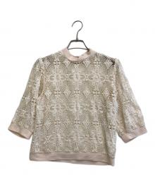 CLANE（クラネ）の古着「クラシックレース トップス」｜ベージュ