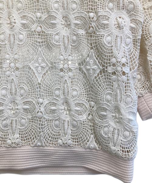 CLANE（クラネ）CLANE (クラネ) クラシックレース トップス ベージュ サイズ:2の古着・服飾アイテム