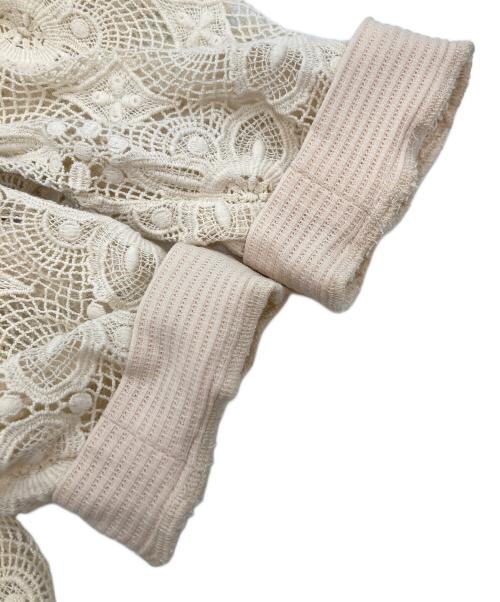 CLANE（クラネ）CLANE (クラネ) クラシックレース トップス ベージュ サイズ:2の古着・服飾アイテム