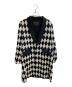 hysterics（ヒステリックス）の古着「チェックチェスターコート」｜ホワイト×ブラック