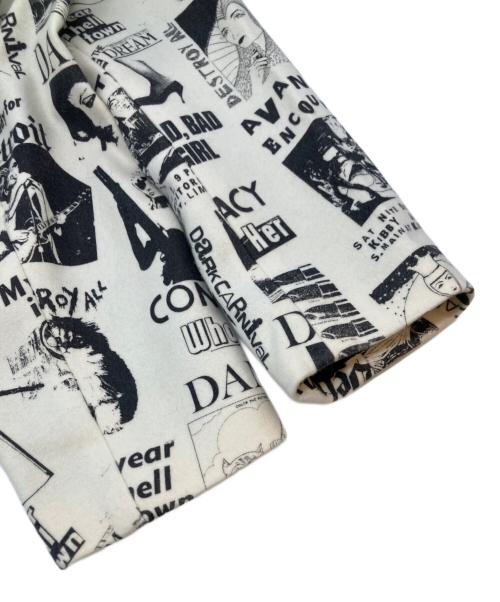 hysterics（ヒステリックス）hysterics (ヒステリックス) Destroy All Monsters (デストロイ オール モンスターズ) チェスターコート アイボリー×ブラック サイズ:ＦＲＥＥの古着・服飾アイテム