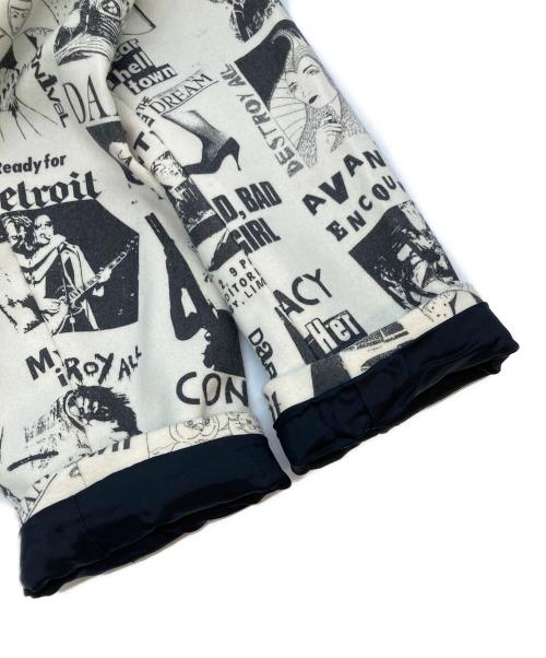 hysterics（ヒステリックス）hysterics (ヒステリックス) Destroy All Monsters (デストロイ オール モンスターズ) チェスターコート アイボリー×ブラック サイズ:ＦＲＥＥの古着・服飾アイテム