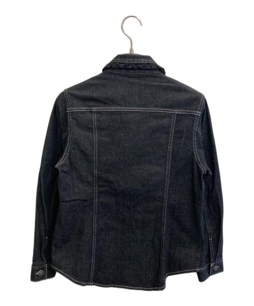 PINK HOUSE（ピンクハウス）PINK HOUSE (ピンクハウス) Peter Rabbit (ピーターラビット) デニムシャツ ブラック サイズ:3の古着・服飾アイテム