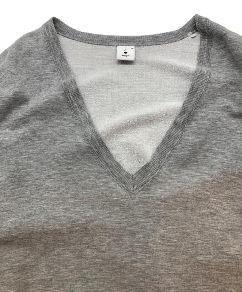 mocT（モクティ）mocT (モクティ) Vネックスウェット ライトグレー サイズ:Mの古着・服飾アイテム