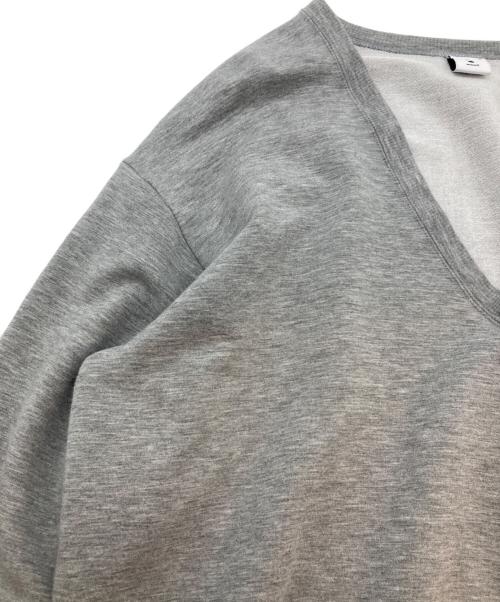 mocT（モクティ）mocT (モクティ) Vネックスウェット ライトグレー サイズ:Mの古着・服飾アイテム