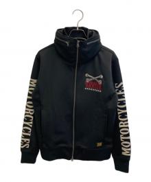 VANSON（バンソン）の古着「トラックジャケット」｜ブラック
