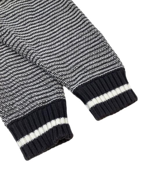 son of the cheese（（サノバチーズ））SON OF THE CHEESE (（サノバチーズ）) 50% V knit グレー サイズ:Lの古着・服飾アイテム