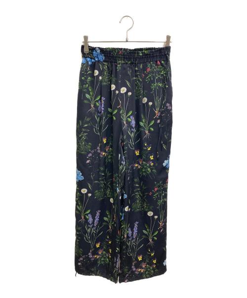 ticca（ティッカ）TICCA (ティッカ) 25SSフラワープリントパンツ ブラック サイズ:freeの古着・服飾アイテム