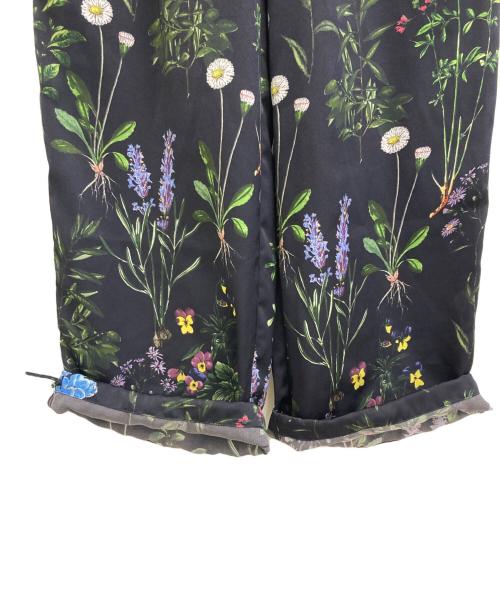 ticca（ティッカ）TICCA (ティッカ) 25SSフラワープリントパンツ ブラック サイズ:freeの古着・服飾アイテム