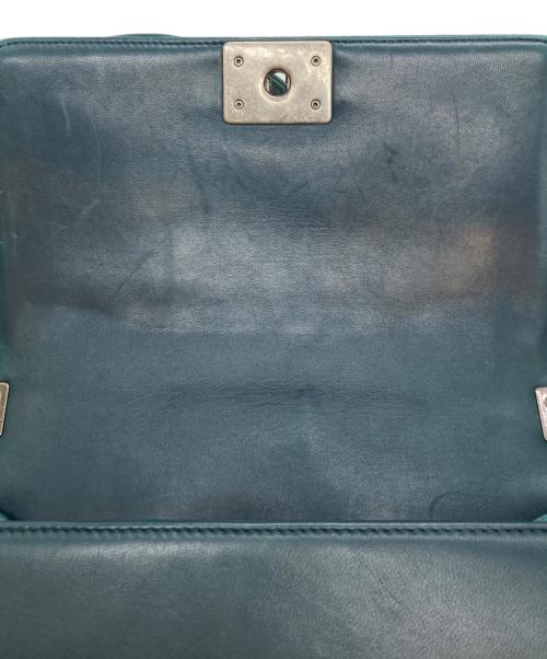 CHANEL（シャネル）CHANEL (シャネル) チェーンショルダーバッグ グリーン×ブラウン サイズ:-の古着・服飾アイテム