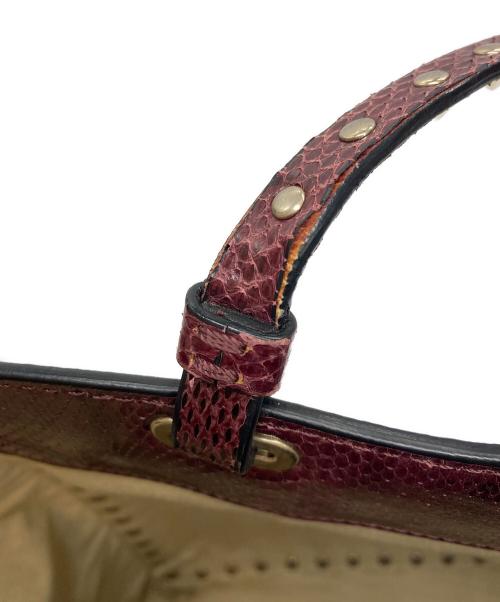 VALENTINO GARAVANI（ヴァレンティノ・ガラヴァーニ）VALENTINO GARAVANI (ヴァレンティノ・ガラヴァーニ) トートバッグ レッド サイズ:-の古着・服飾アイテム