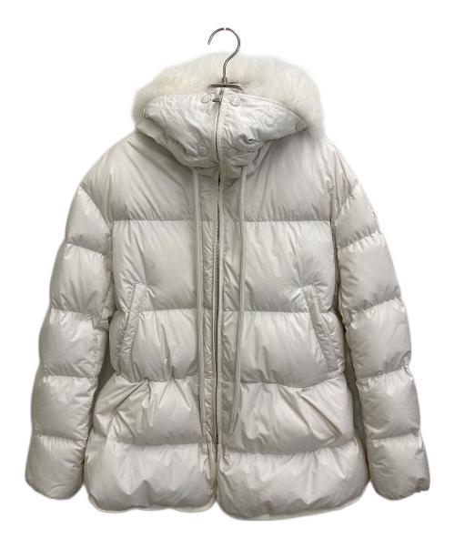 MONCLER（モンクレール）MONCLER (モンクレール) LOCUSTELLE ダウンジャケット ホワイト サイズ:2の古着・服飾アイテム