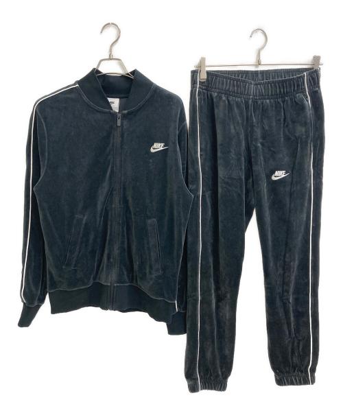 NIKE（ナイキ）NIKE (ナイキ) AS M NK CLUB VELOUR JKT/VELOUR PANT ブラック サイズ:ジャケットS、パンツMの古着・服飾アイテム