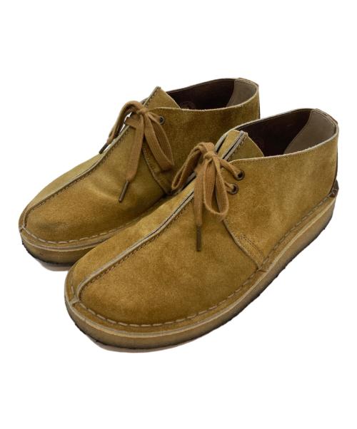 CLARKS（クラークス）CLARKS (クラークス) Desert Trek Oak Hairy カーキ サイズ:25.5の古着・服飾アイテム