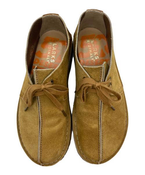 CLARKS（クラークス）CLARKS (クラークス) Desert Trek Oak Hairy カーキ サイズ:25.5の古着・服飾アイテム