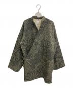 SOU・SOUソウソウ）の古着「和装迷彩ジャケット」｜グリーン