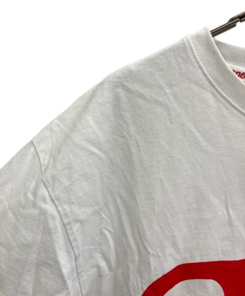 KENZO BY VERDY（ケンゾー バイ ヴェルディ）KENZO BY VERDY (ケンゾー バイ ヴェルディ) OVERSIZE TSHIRT ホワイト×レッド サイズ:XLの古着・服飾アイテム