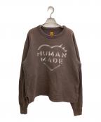 HUMAN MADEヒューマンメイド）の古着「MILITARY SWEATSHIRT」｜ブラウン