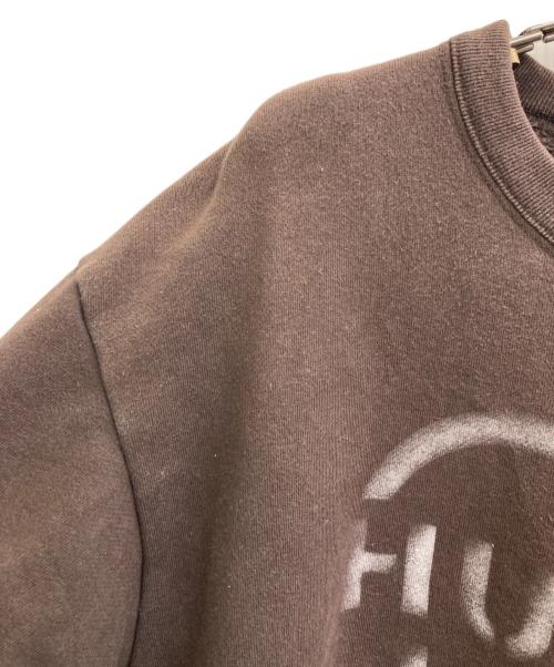 HUMAN MADE（ヒューマンメイド）HUMAN MADE (ヒューマンメイド) MILITARY SWEATSHIRT ブラウン サイズ:XLの古着・服飾アイテム