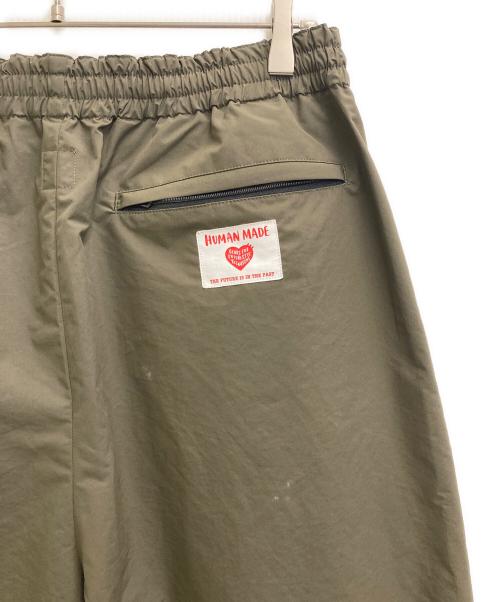 HUMAN MADE（ヒューマンメイド）HUMAN MADE (ヒューマンメイド) Wide Drawstring Pants オリーブ サイズ:XLの古着・服飾アイテム