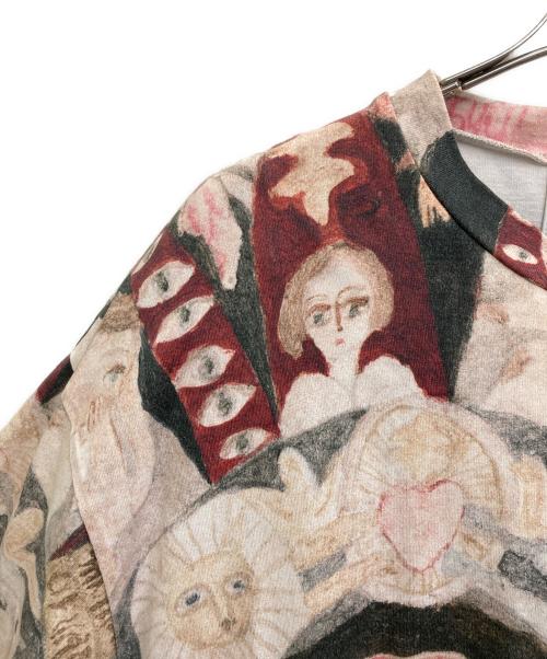 rurumu（ルルムウ）rurumu (ルルムウ) プリントカットソー マルチカラー サイズ:XLの古着・服飾アイテム