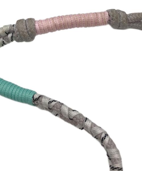 rurumu（ルルムウ）rurumu (ルルムウ) adjustable strap jacquard pochette ホワイト サイズ:-の古着・服飾アイテム